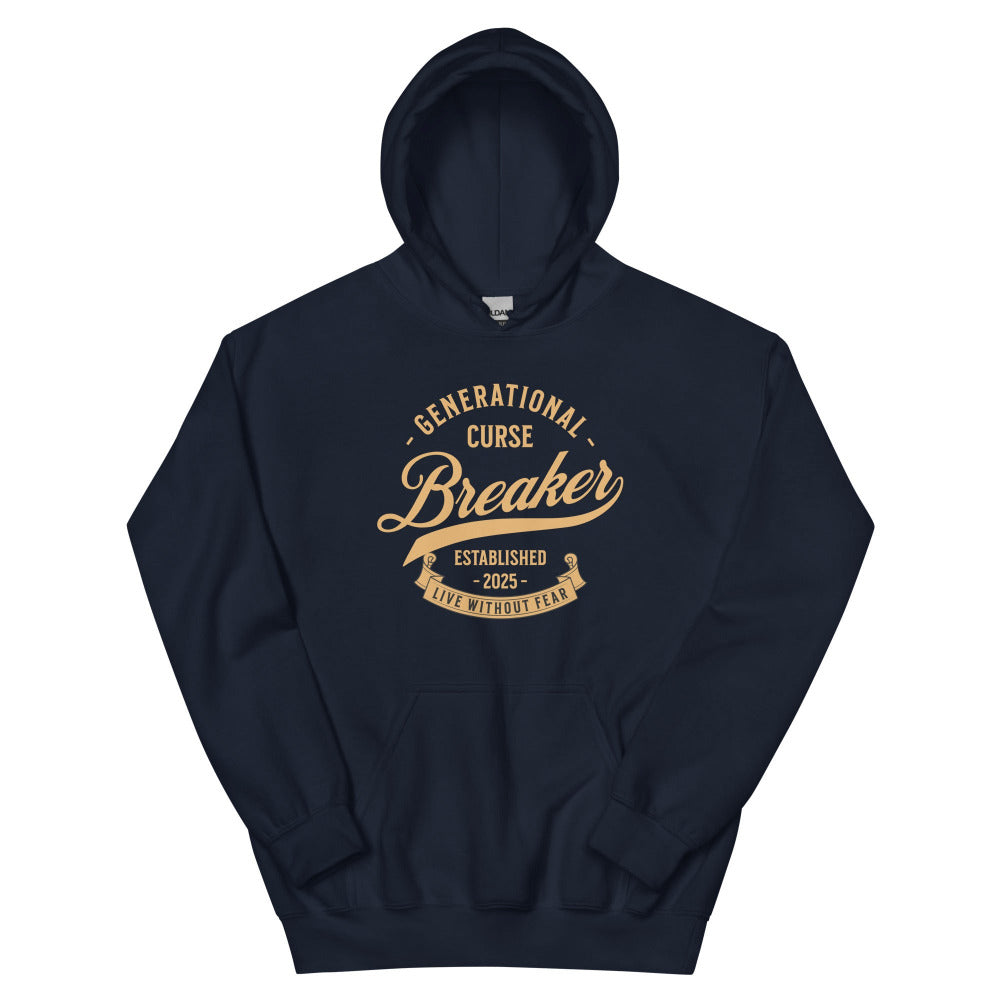 Generational Curse Breaker Hoodie - Navy Color - https://ascensionemporium.net